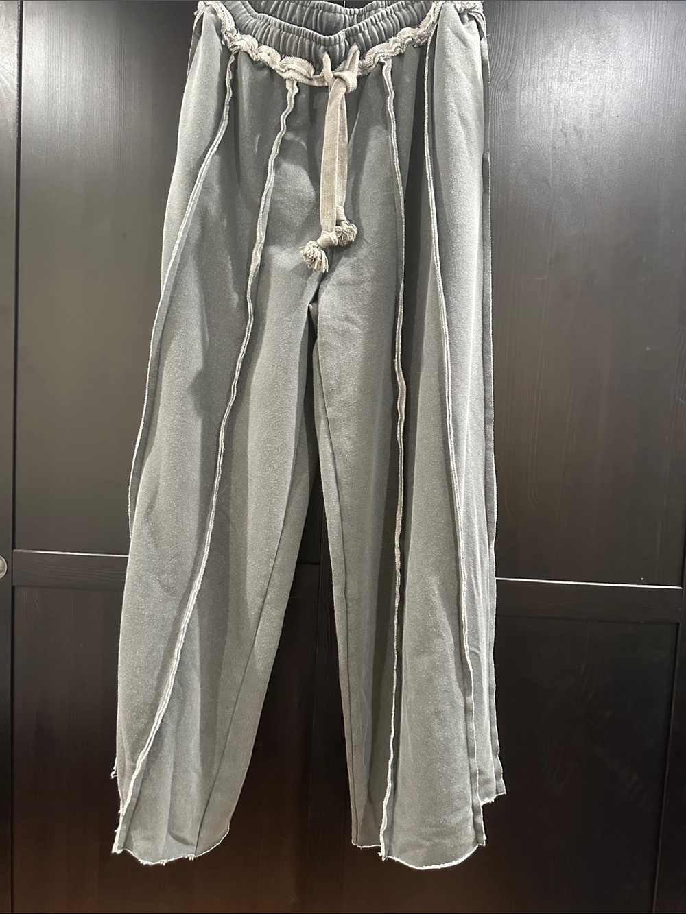 Women’s Casual Gray Drawstring Lounge Pants